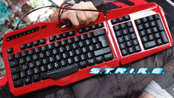 Mad Catz S.T.R.I.K.E.3 Professional Gaming Keyboard Launched