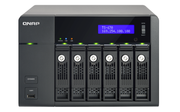 QNAP TS-x70 Pro Series Turbo NAS Launched