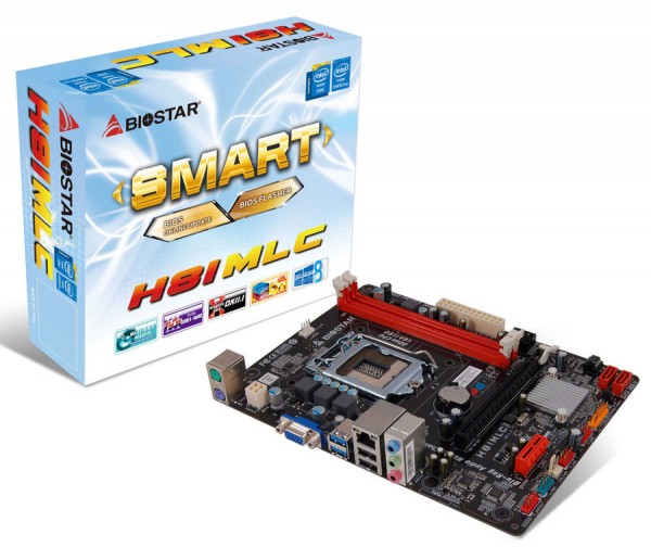 BIOSTAR H81MLC Micro ATX Motherboard Released