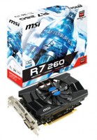 MSI R7 260 1GD5 OC Graphics Card Released