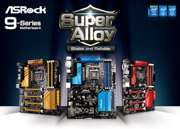 ASRock Intel 9 Series Super Alloy Motherboards Announced