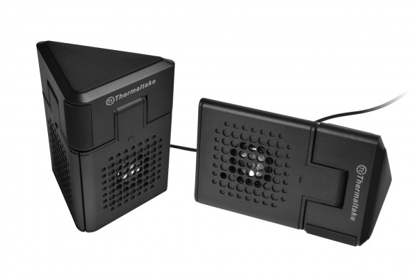 Thermaltake Satellite Notebook Cooler and Speaker Announced
