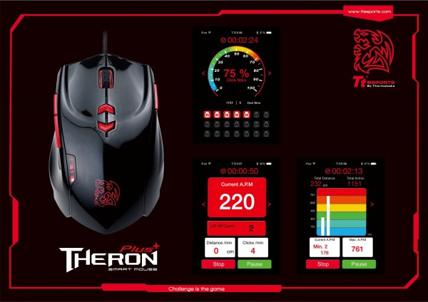 Tt eSPORTS THERON Plus Smart Mouse Debuts