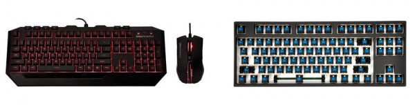 CM Storm Devastator Red LED and QuickFire Rapid-i CHERRY MX Blue Keyboards Announced