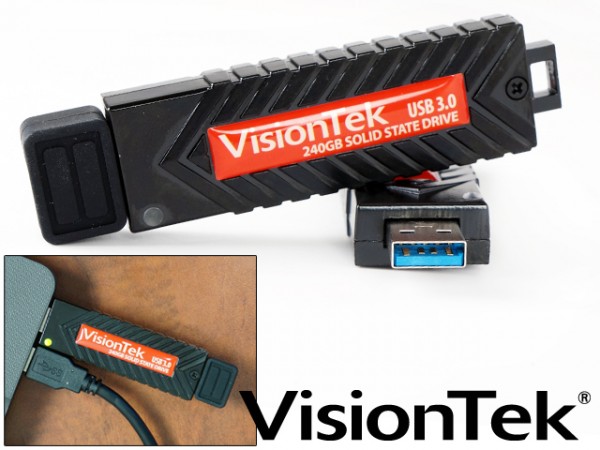 VisionTek USB Pocket SSD Thumb Drive-Sized Solid State Drive Announced 