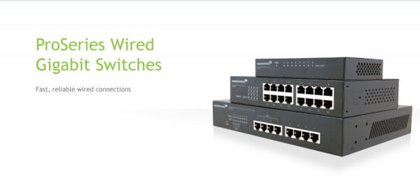 Amped Wireless G8SW, G16SW, and GP48SW Wired Network Switches Debut