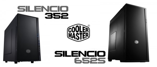 Cooler Master Silencio 652S & 352 PC Cases Launched in North America