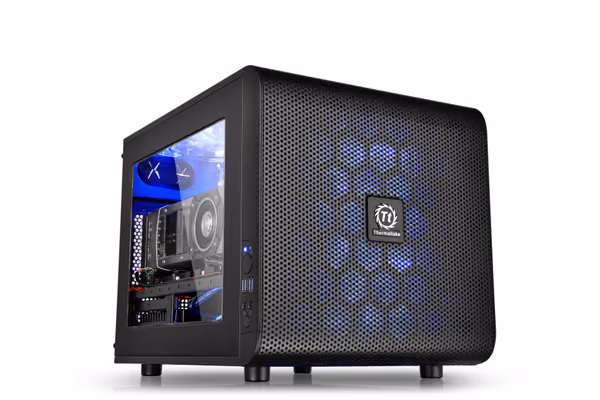 Thermaltake Stackable Core V21 Micro M-ATX Chassis Released