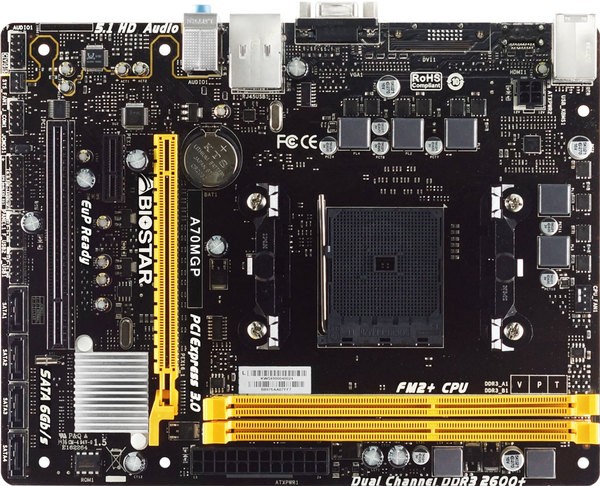 BIOSTAR A70MGP Motherboard Launched