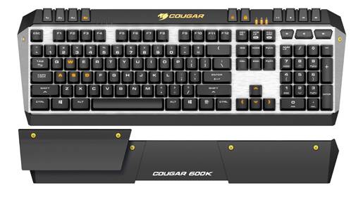 COUGAR 600K Gaming Keyboard Launched 1 COUGAR 600K Gaming Keyboard Launched COUGAR 600K Gaming Keyboard Launched