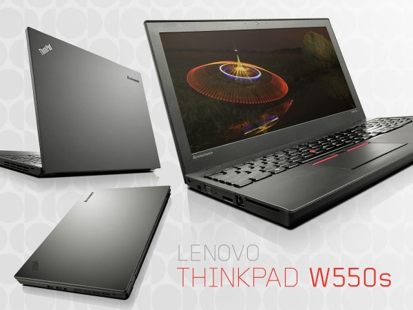 Lenovo ThinkPad W550s Ultrabook Workstation Announced
