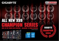 GIGABYTE X99 Champion Series Motherboards Released