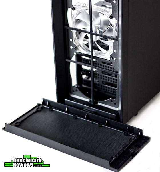 Silverstone-KL05B-W-Front-Uncovered