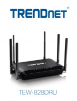 TRENDnet TEW-828DRU AC3200 Tri Band Wireless Router Launched