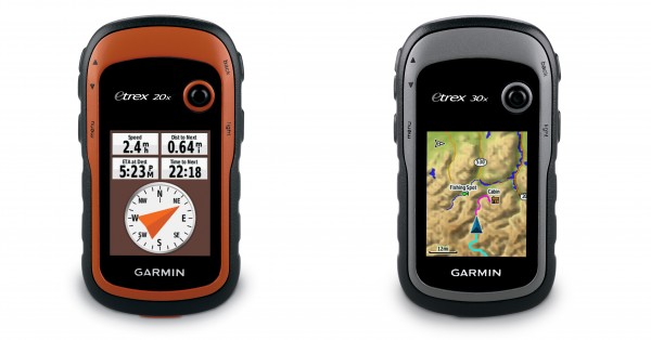 Garmin eTrex 20x and 30x Outdoor GPS Handheld Devices Announced