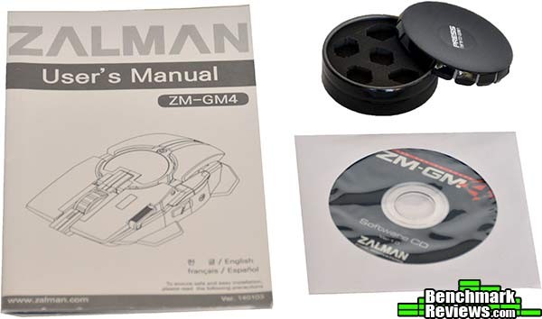 Zalman ZM-GM4 Knossos Gaming Mouse Review 3 zalman zm gm4 accessories zalman_zm-gm4_accessories