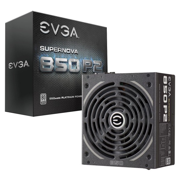 EVGA SuperNOVA 850, 750 and 650 P2 Power Supplies Unveiled