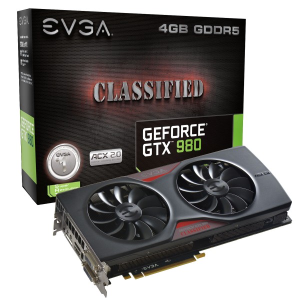 EVGA GeForce GTX 980 Ti Classified ACX 2.0+ Video Card Introduced