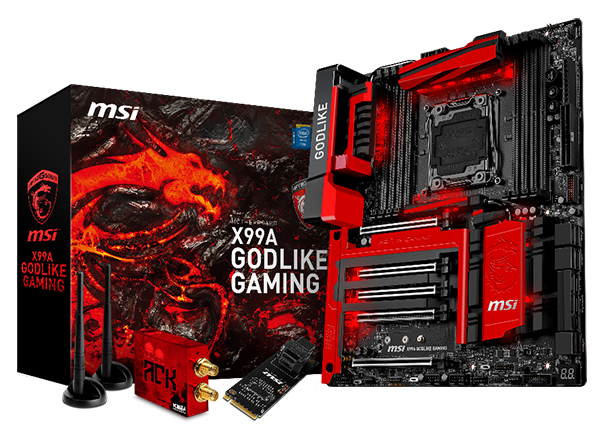 MSI X99A GODLIKE GAMING Motherboard Released