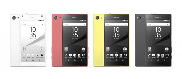 Sony Xperia Z5 and Xperia Z5 Compact Smartphones Unveiled