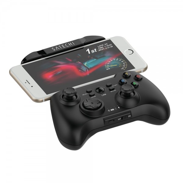 Satechi Wireless Gamepad Mobile Gaming Device Introduced Transforms iOS, Android and Windows Smartphones & Tablets into Full-Fledged Gaming Devices