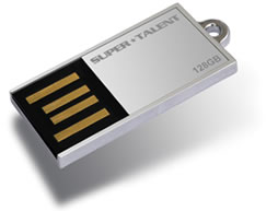 Super Talent 128GB USB 2.0 Pico C Drives Released