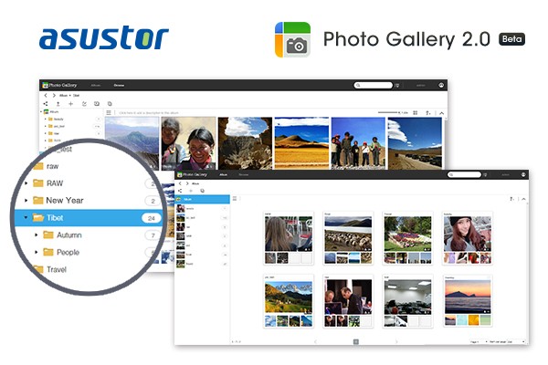 ASUSTOR Photo Gallery 2.0 Beta Released