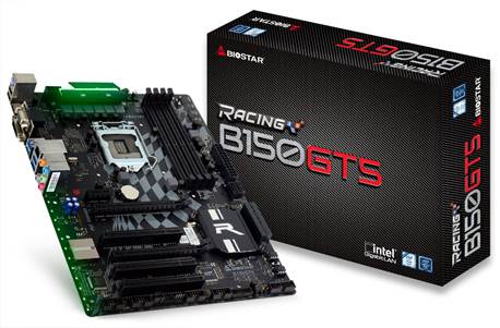 BIOSTAR RACING B150GT5 Motherboard Debuts