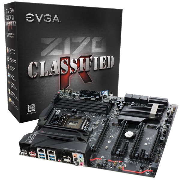 EVGA Z170 Classified K Motherboard Introduced