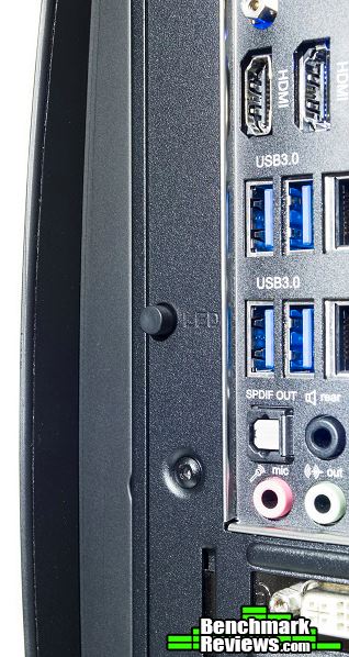 NZXT Manta ITX Rear LED Switch