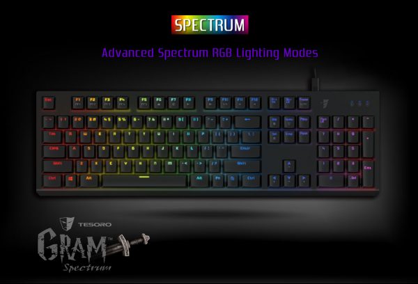 Tesoro GRAM Spectrum Mechanical Keyboard Launched