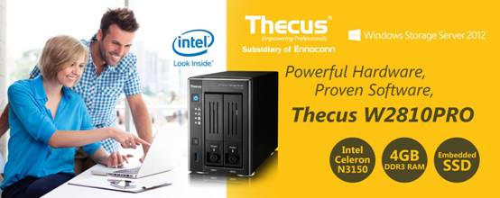 Thecus W2810PRO Windows Storage Server Unveiled 1 Thecus W2810PRO Windows Storage Server Unveiled Thecus W2810PRO Windows Storage Server Unveiled