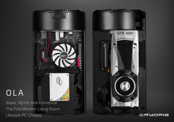 CRYORIG OLA and TAKU PC Cases Announced