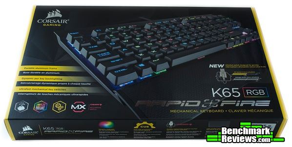Corsair K65 RGB Cherry MX Speed Gaming Keyboard Review