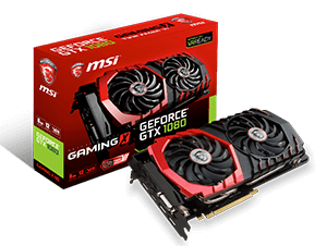 MSI GeForce GTX 1080 TWIN FROZR VI Graphics Cards Unveiled