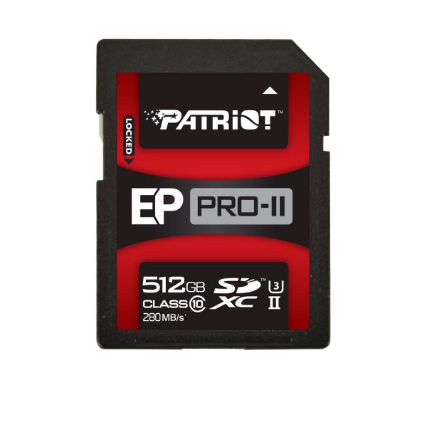 Patriot EP PRO-II SD and MicroSDXC Cards Released