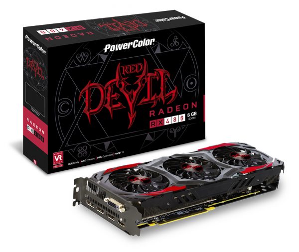 PowerColor Red Devil RX 480 8GB GDDR5 Video Card Released