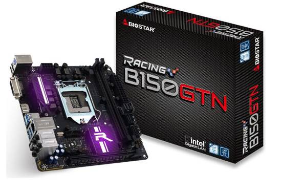 BIOSTAR RACING B150GTN mini-ITX Motherboard Announced