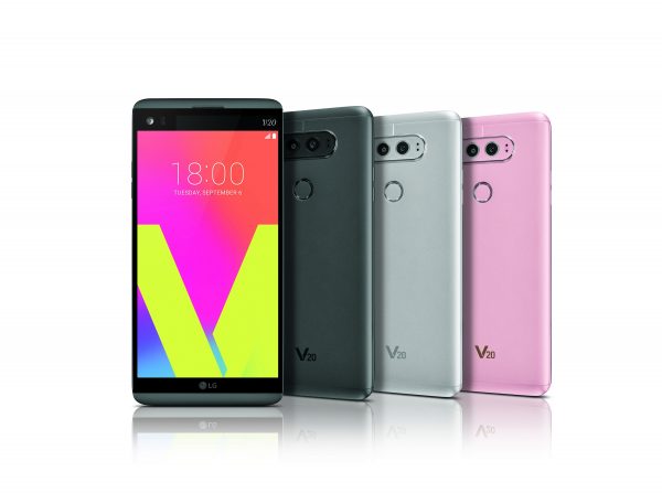 LG Electronics V20 Smartphone Unveiled