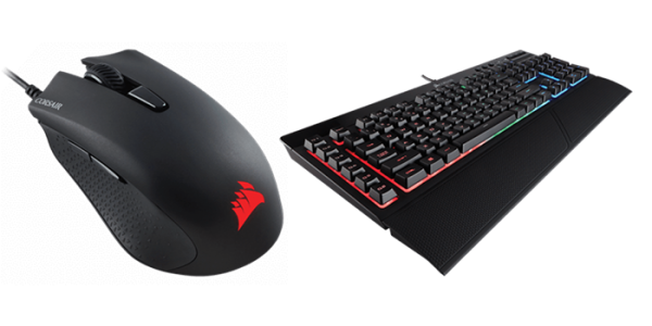 CORSAIR HARPOON RGB Gaming Mouse and K55 RGB Gaming Keyboard Announced