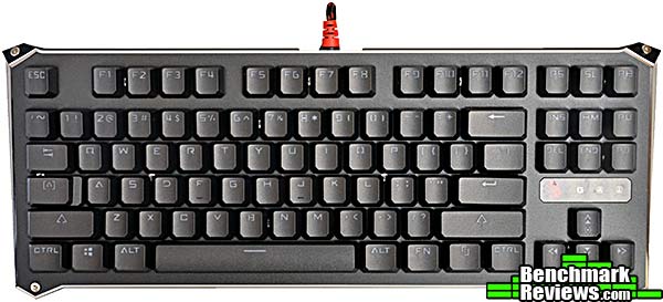 bloody b830 straight Bloody B830 Mechanical Keyboard Review