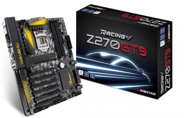 BIOSTAR RACING Z270GT9 Motherboard Launched