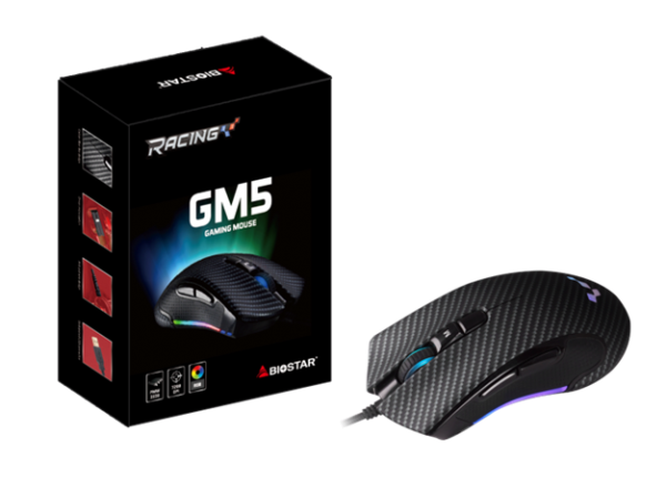 BIOSTAR RACING GM5 Gaming Mouse Launched