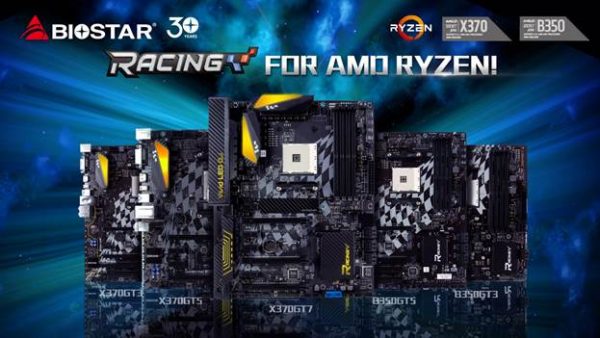 BIOSTAR RACING X370 and B350 Motherboards Introduced