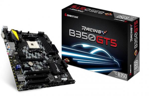BIOSTAR AMD B350 RACING Series Motherboards Debut
