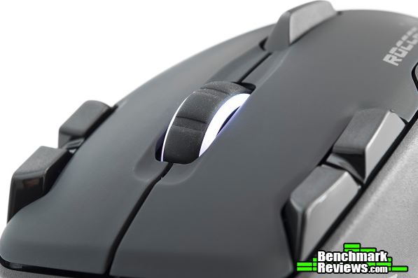 Roccat Leadr White LED Test Scroll Wheel Roccat Leadr Gaming Mouse Review