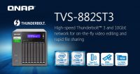 QNAP TVS-882ST3 8-bay 2.5-inch Thunderbolt 3 NAS Announced