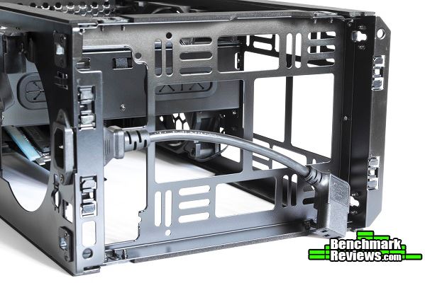Phanteks Enthoo Evolv Shift Bottom Panel Removed Phanteks Enthoo Evolv Shift Review