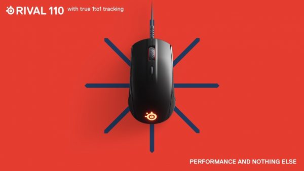 SteelSeries Rival 110 Gaming Mouse Debuts with TrueMove1 Sensor