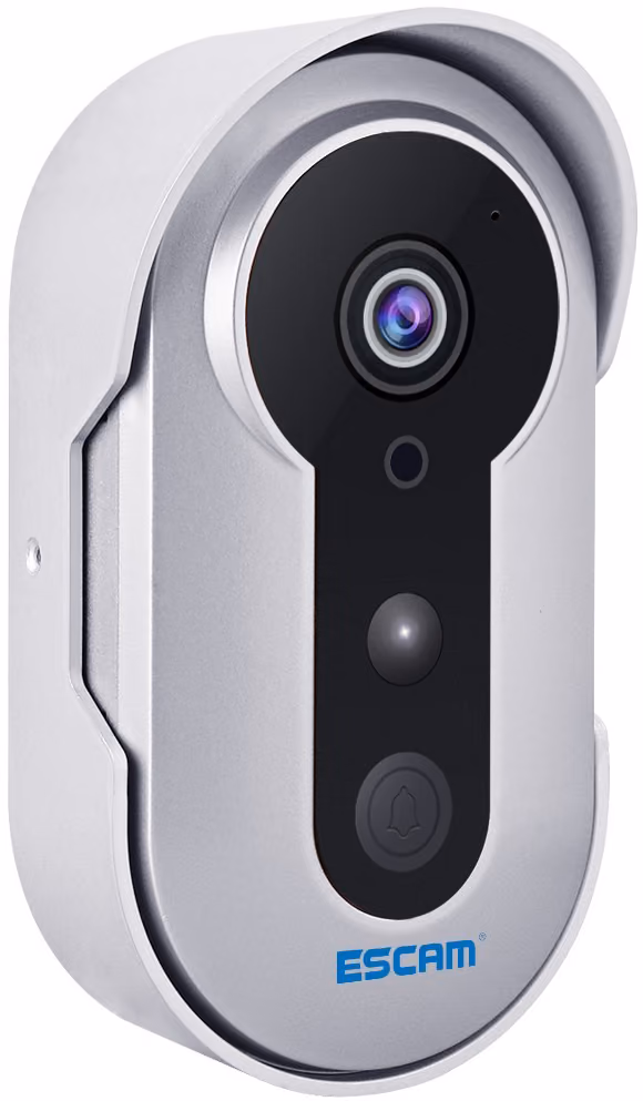 ESCAM QF220 WiFi Doorbell IP Camera Front Angle